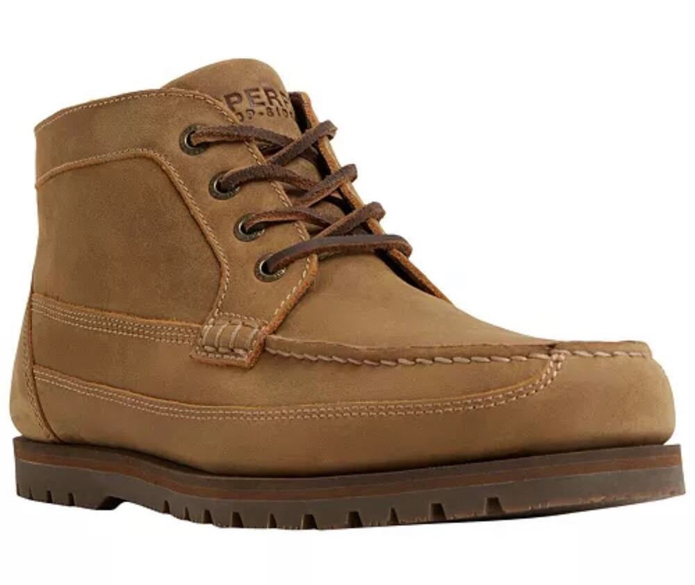 Sperry Stringer Lug Chukka Round Toe Boots Size 8